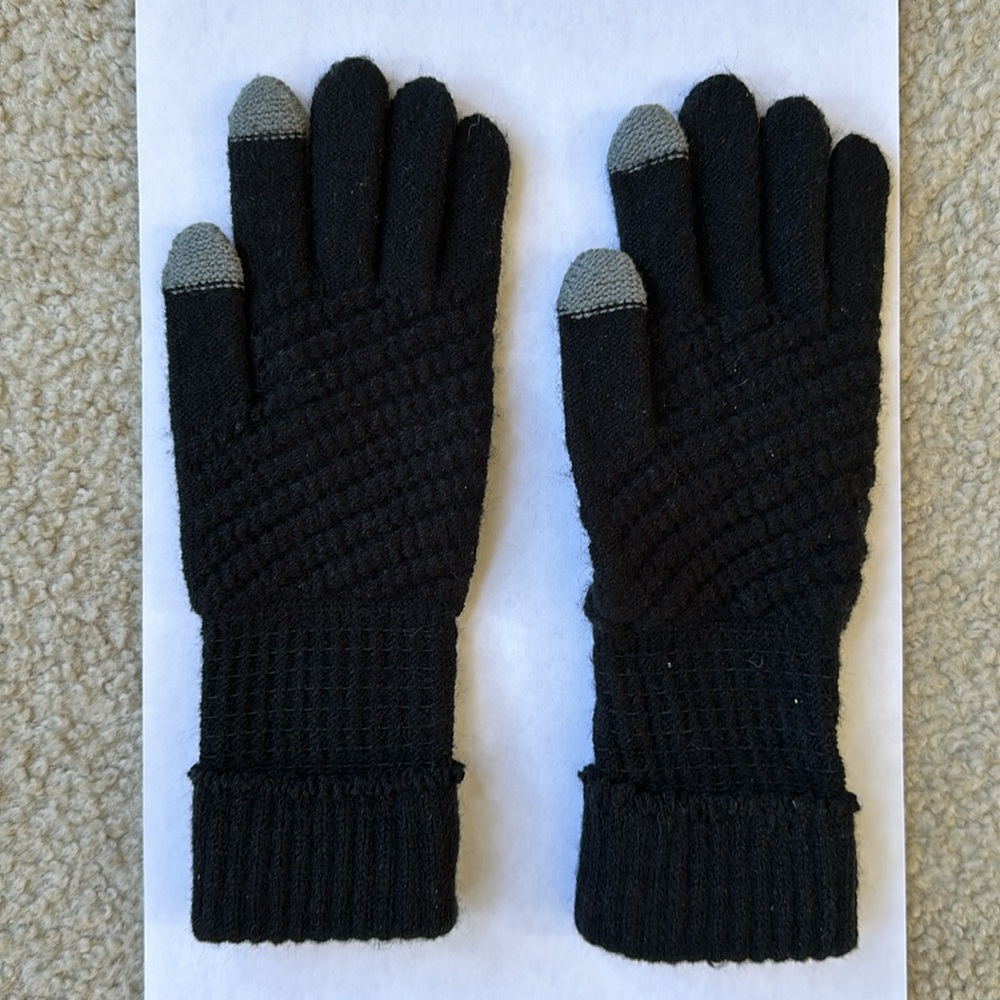 Knit Touchscreen Friendly Gloves